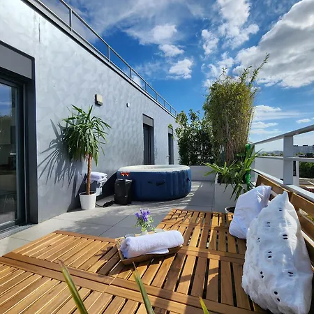 아파트 Penthouse 166 M2- Terrasse & Parking - Paris Sud - Orly - Parc Expo