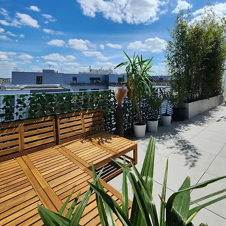 Penthouse 166 M2- Terrasse & Parking - Paris Sud - Orly - Parc Expo * 배뉴